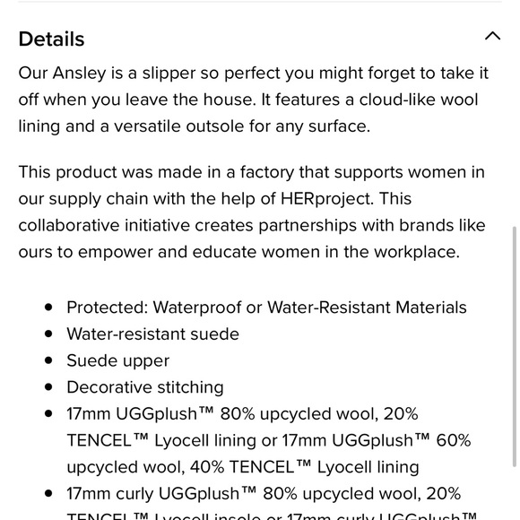 NWT UGG Ansley moccasin slippers light grey - Picture 7 of 15